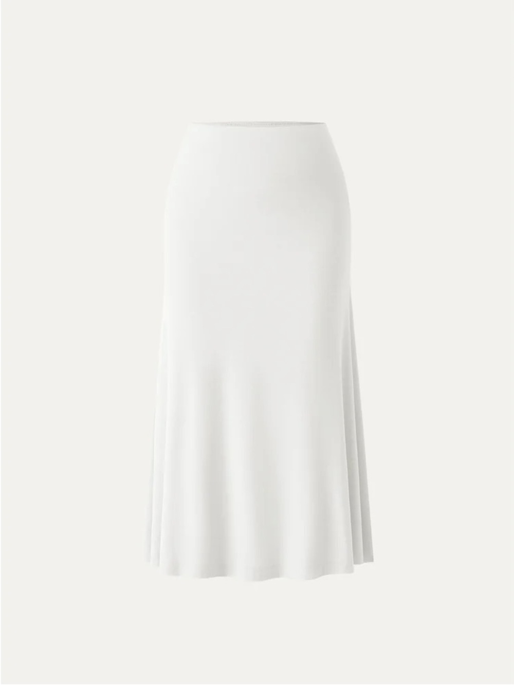 NWT OGL Breezy Pull-on Mermaid Midi Skirt in white